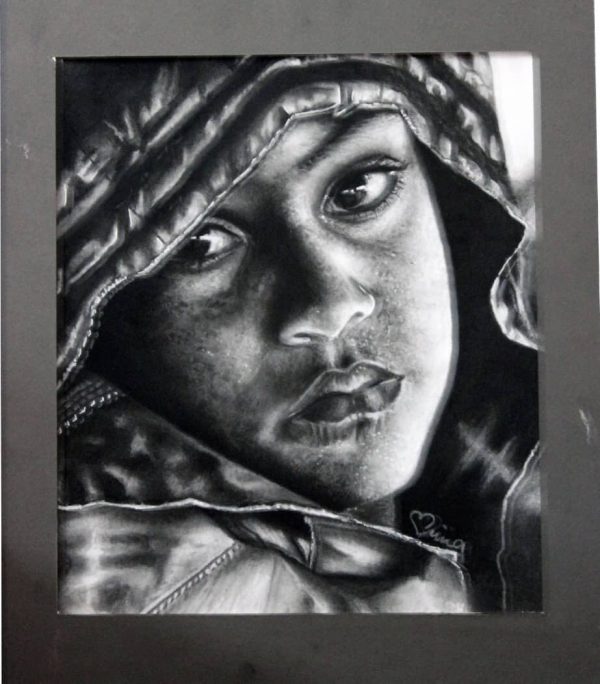 تابلو نقاشی کودک عرب
