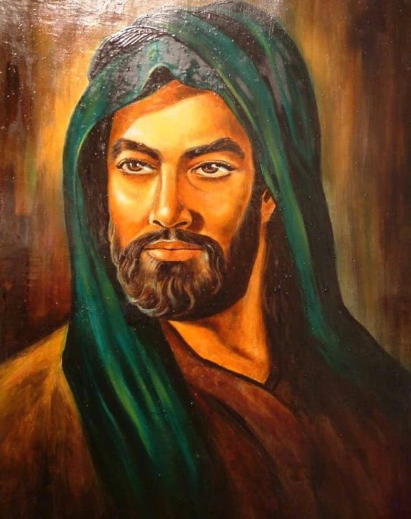 تابلو نقاشی تمثیل امام حسین(ع)